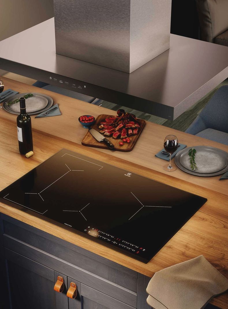 Campana Cocina Decorativa Electrolux Isla 90cm Timer CE9IF-5