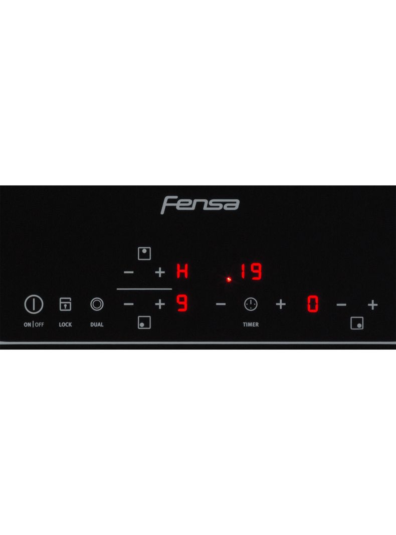 Encimera Eléctrica 3 Platos Fensa Vitrocerámica FEV 3T-2