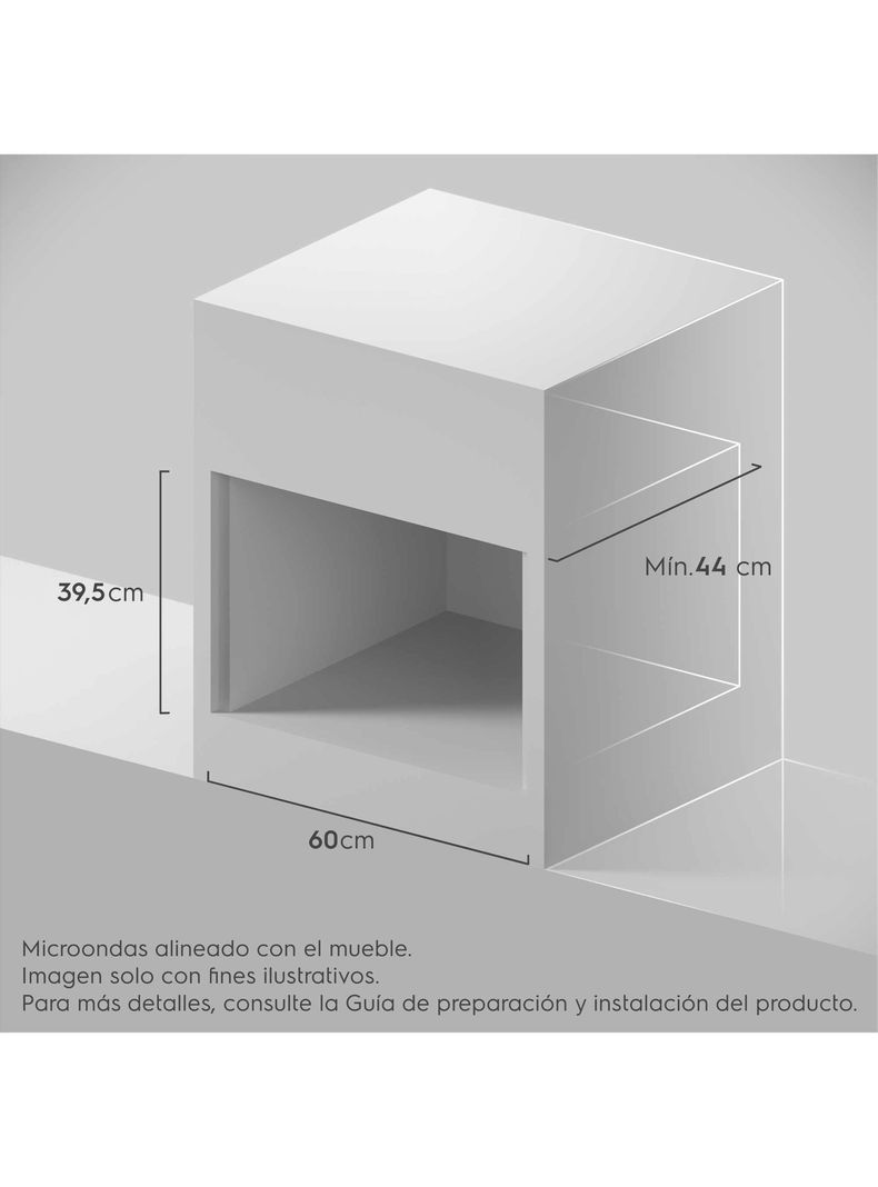 Microondas Empotrable Mademsa 27 Litros Digital MM32EN Negro-2