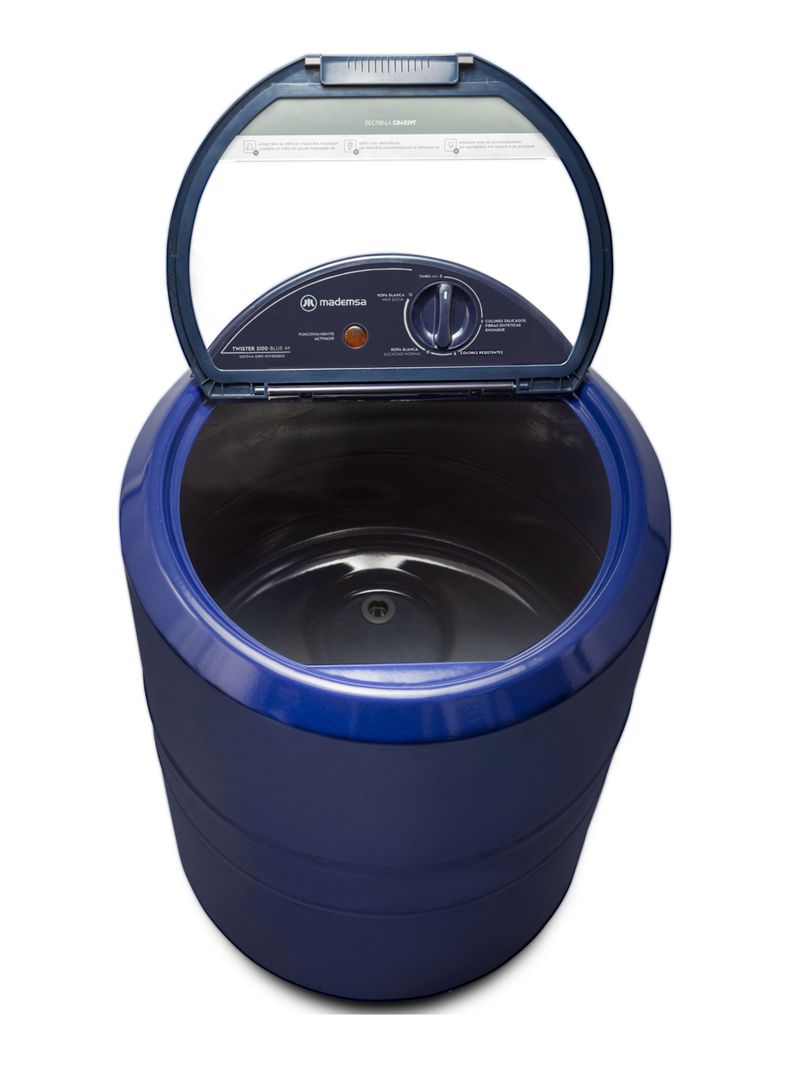 Lavadora Semi Automática Mademsa Twister 5100 Azul-3