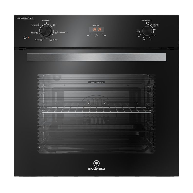Horno Empotrable Electrico 59L Convector y Temporizador OM6CB Negro
