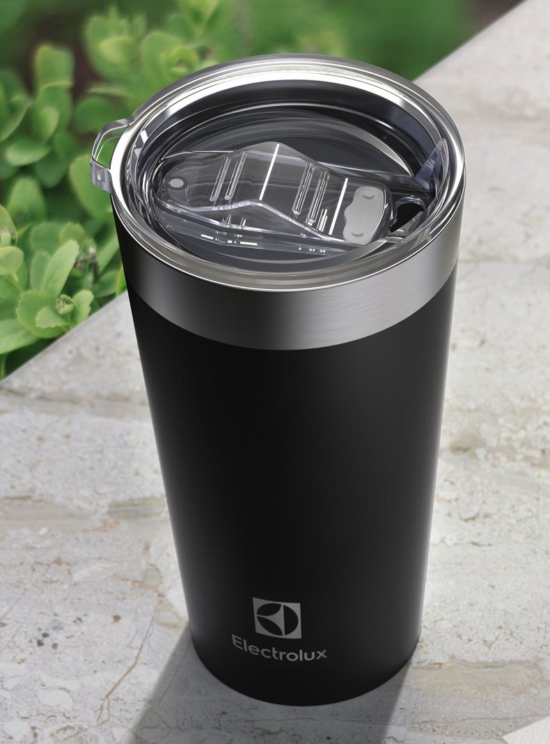 Vaso Térmico Electrolux 560 ml con Tapa Sense Negro-5