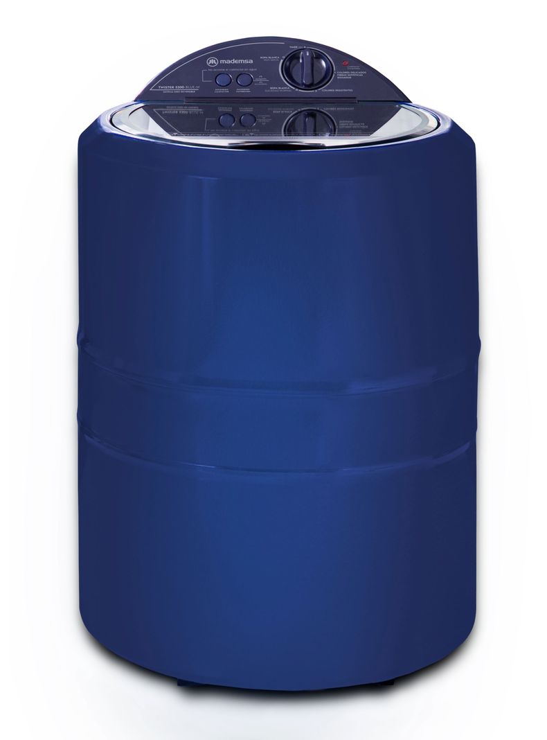 Lavadora Semi Automática Mademsa Calefactor Twister 5300 Azul-0
