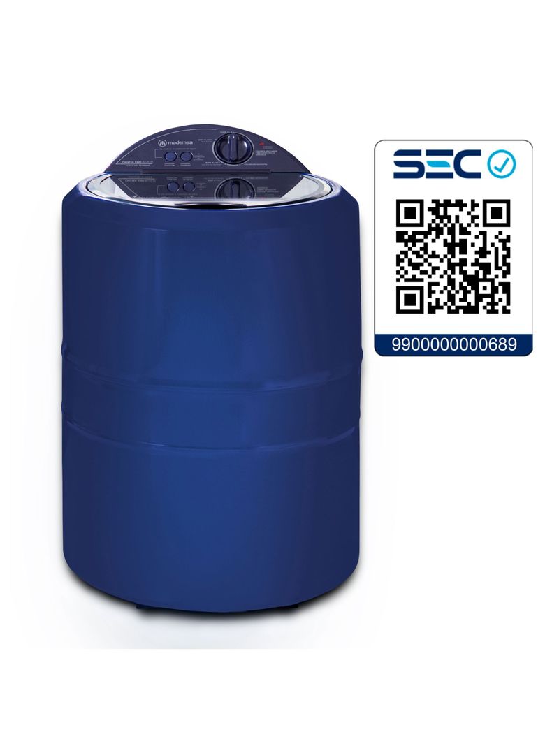 Lavadora Semi Automática Mademsa Calefactor Twister 5300 Azul-7
