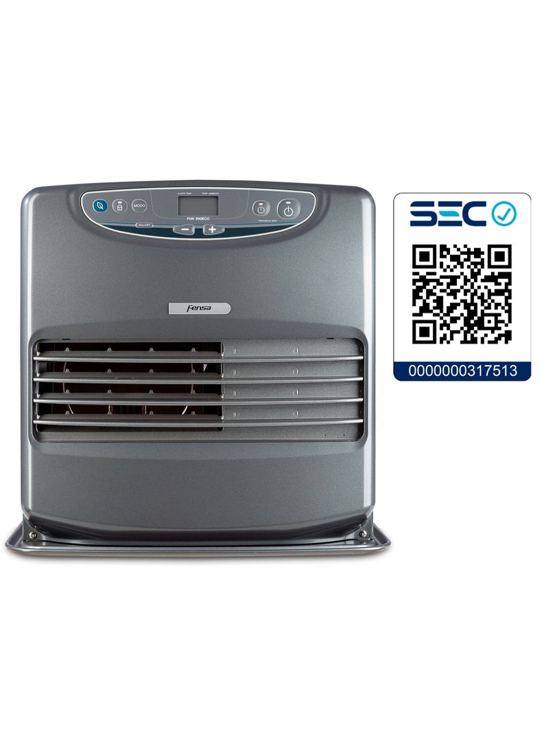 Estufa Parafina Láser Fensa 9 Litros 4,65Kw Eco FHK 990-6