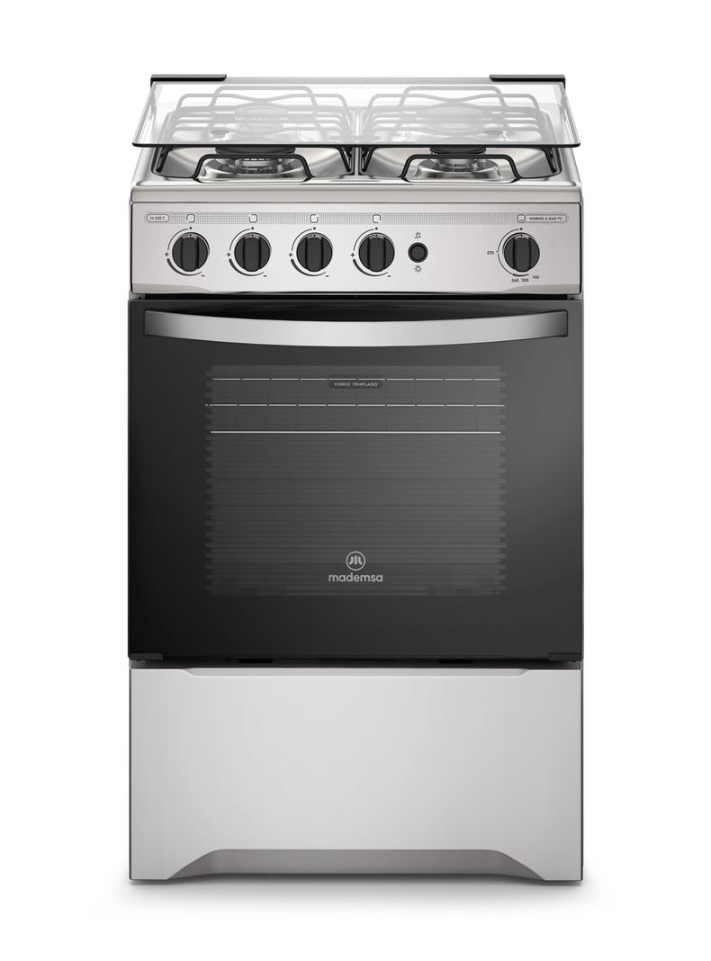 Cocina a Gas 4 Platos Mademsa Botón de Encendido M 520 T-0