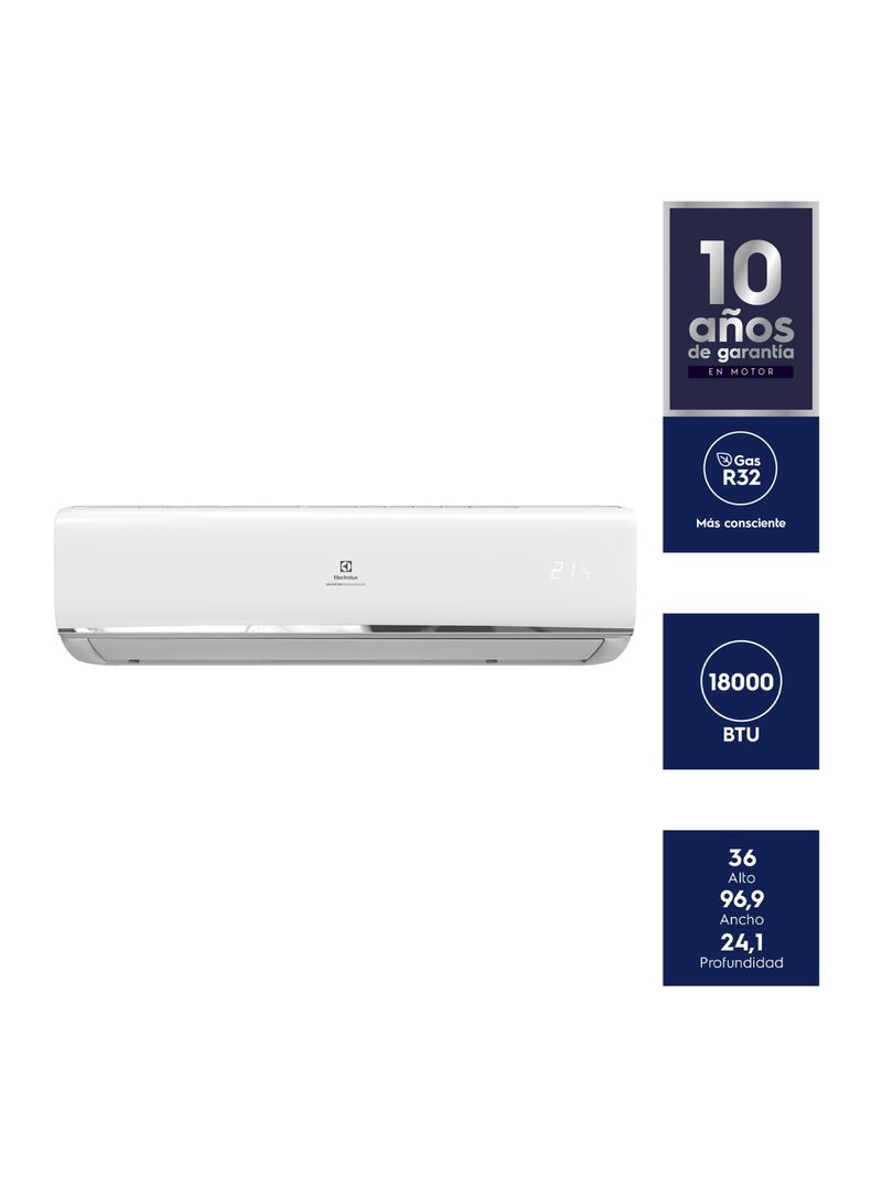 Aire Acondicionado Efficient Inverter 18000 BTU -2