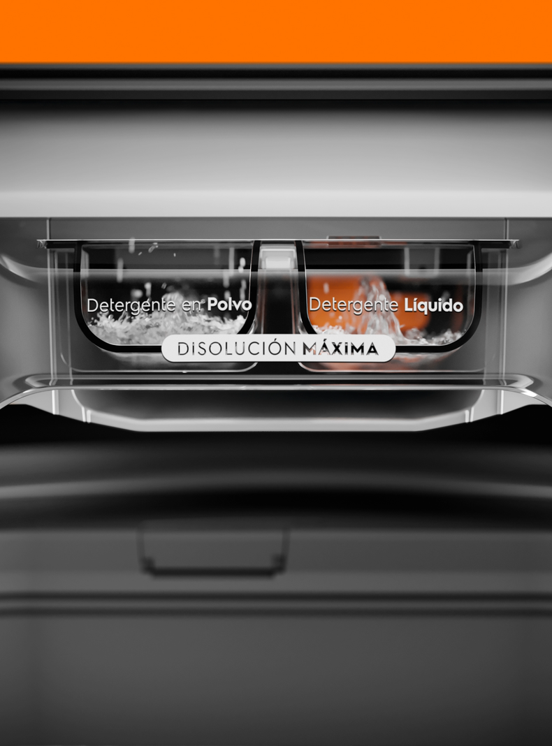 Lavadora Automática 18Kg Disolución Máxima 18 BZG Blanca-4