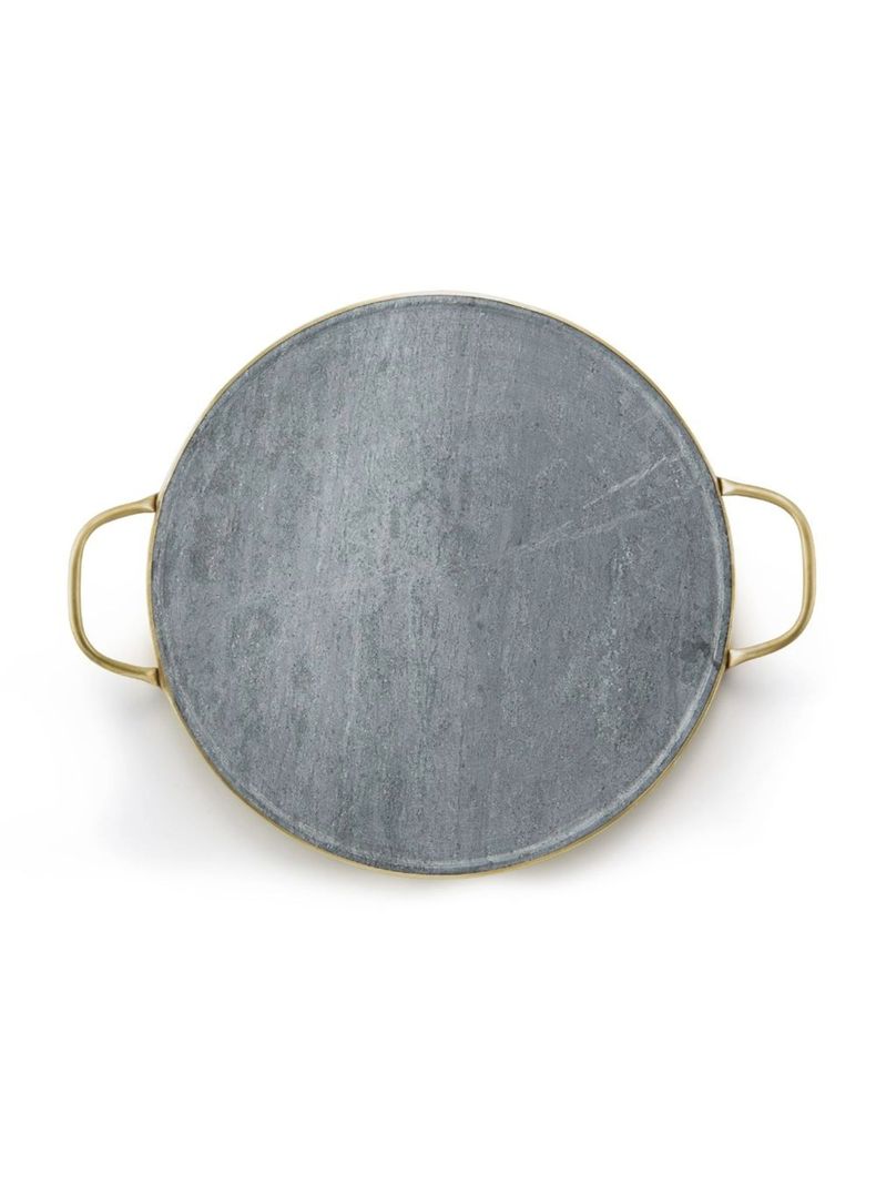  Piedra para Pizza Fensa Piedra con Asas de Cobre  -5