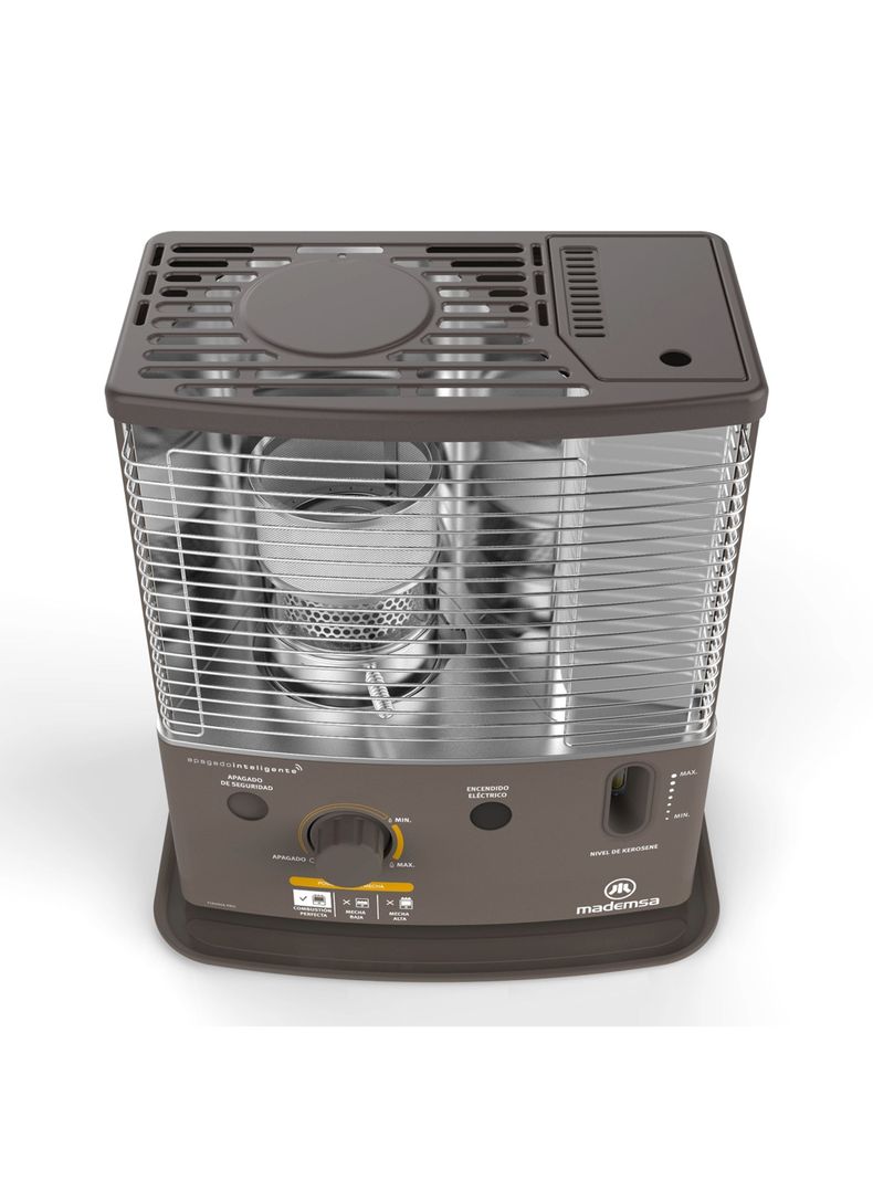 Estufa Parafina Mecha Mademsa 4,2 Litros 2,7 Kw Fiamma Pro-4