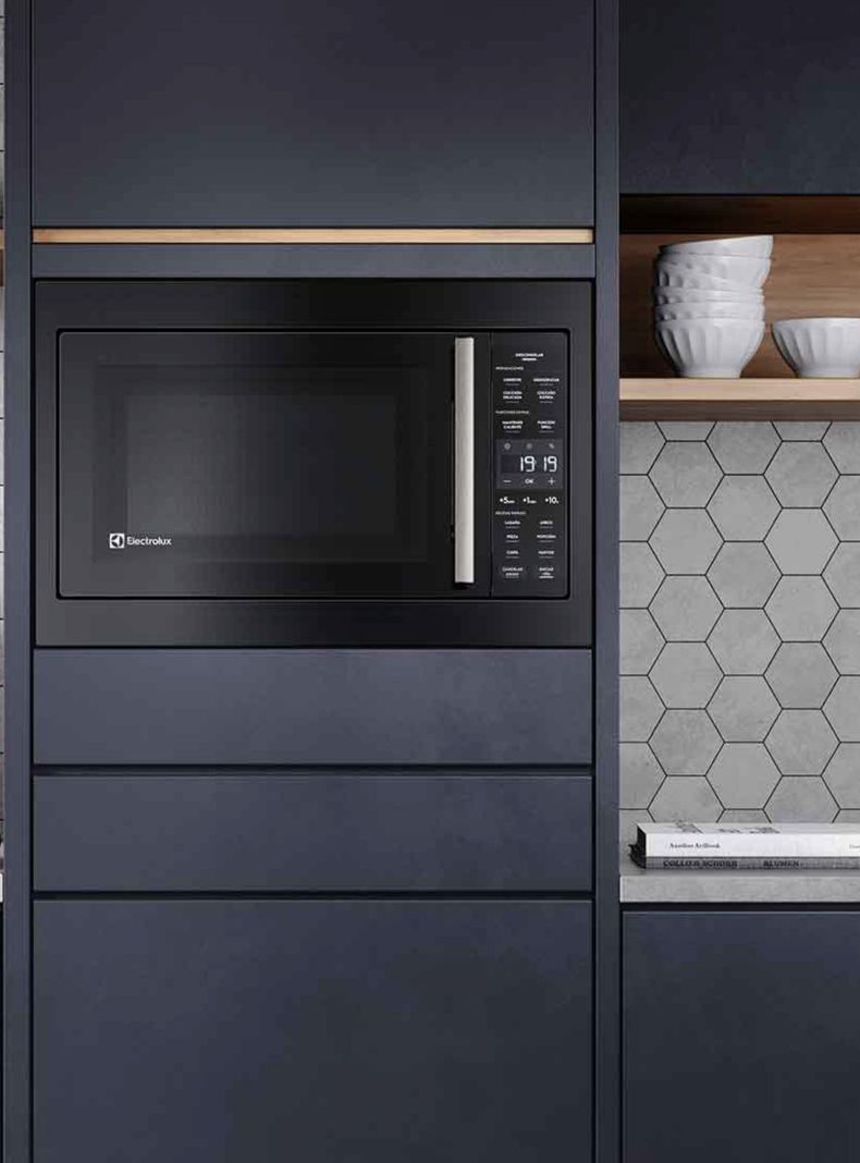 Microondas Empotrable 32 Litros Digital Grill ME3EP Negro-4