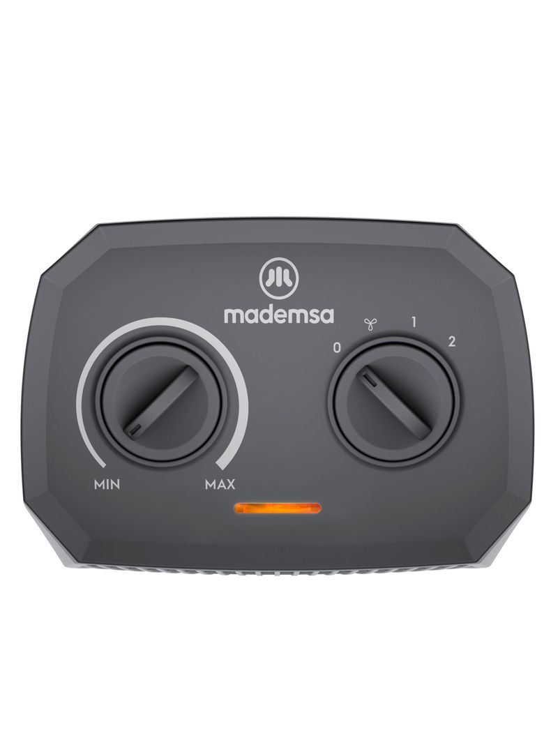 Termoventilador Mademsa 2000W 2 Velocidades Termostato TV500-4