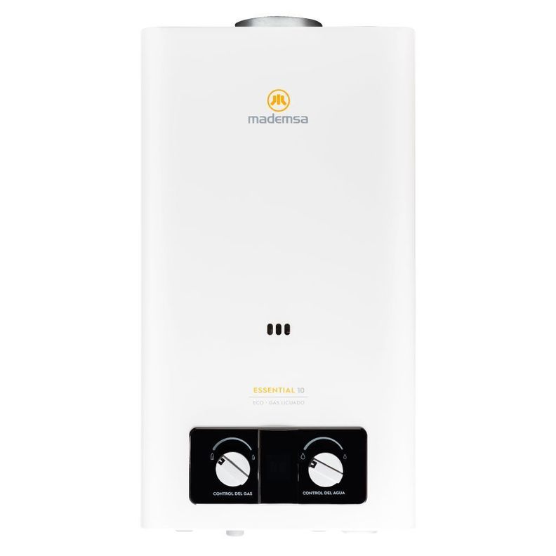 Calefont Gas Licuado 10 Litros Tiro Natural Essential 10 Eco-0