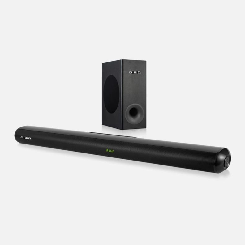 Barra De Sonido Y Subwoofer Inalambrico Aiwa Awsbh21ww-0