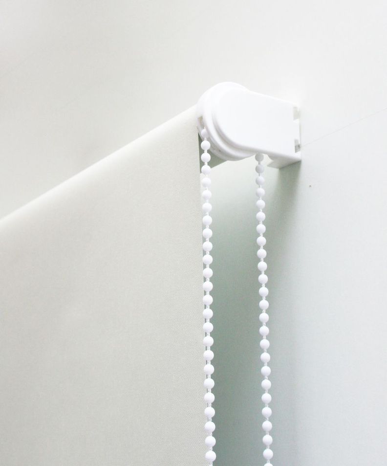 Cortina Roller Blackout Basic Blanco invierno 090x220 cm-0