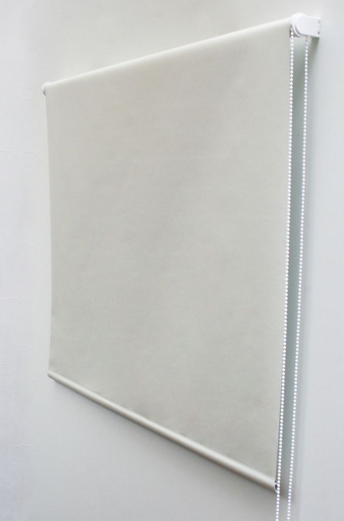 Cortina Roller Blackout Basic Blanco invierno 090x220 cm-1