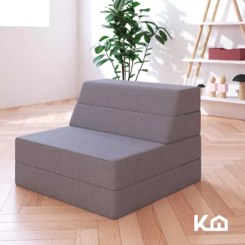 Sofa Cama Sillon Plegable Individual 2 En 1 Multifuncional-7