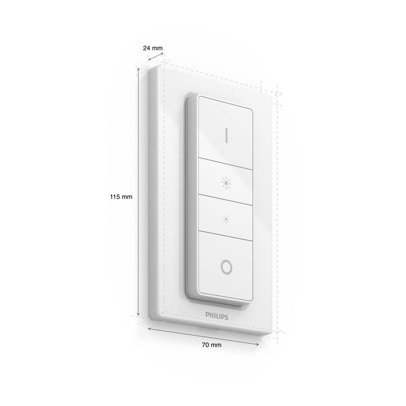 Dimmer e Interruptor Philips Hue Para Domotica-1