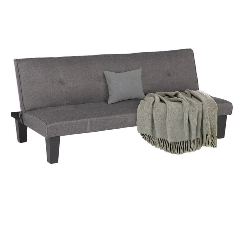Futon Sofa Cama Contemporaneo KingsHouse Gris-0