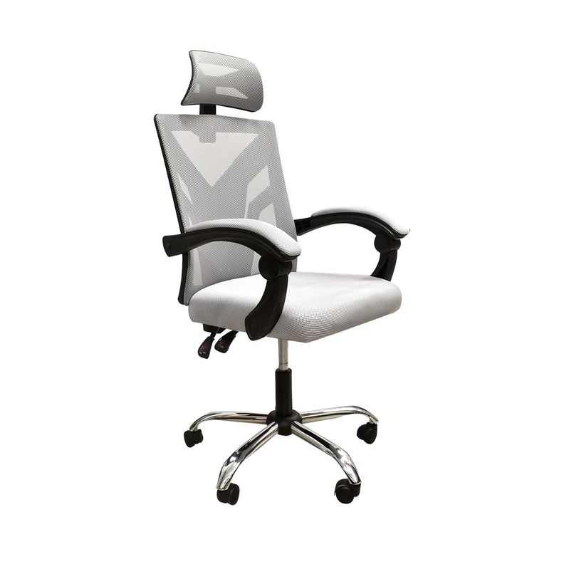 Silla Ejecutiva Escritorio Ergonomica Lumax Clyde Gris-0