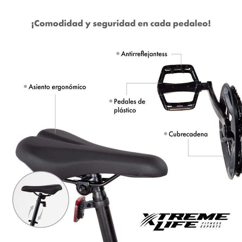 Bicicleta Mountain Bike Aro 29" 21 Velocidades-5