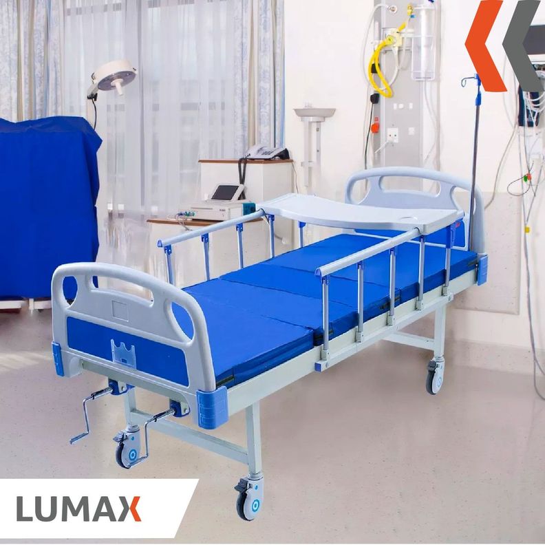 Catre Clinico Manual + Porta Suero + Colchon-2
