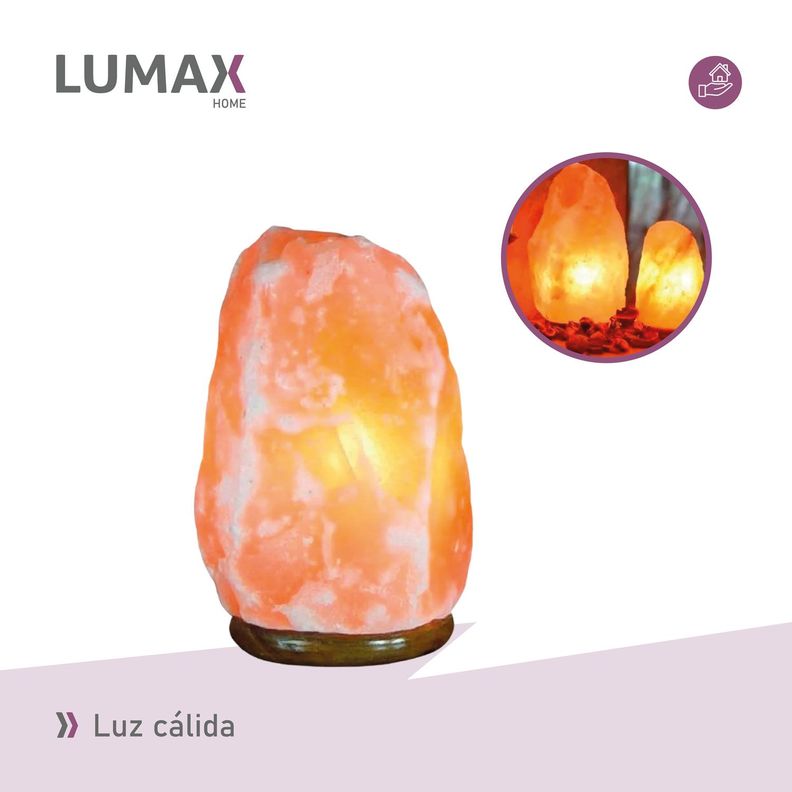 Lampara de sal del Himalaya piedra de 3 a 5 Kg-3
