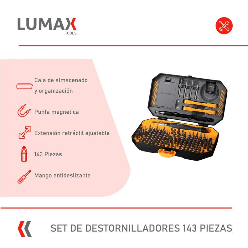 Set Destornillador De Precision Juego 143 Piezas-1