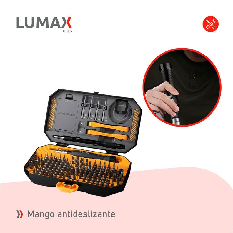 Set Destornillador De Precision Juego 143 Piezas-5