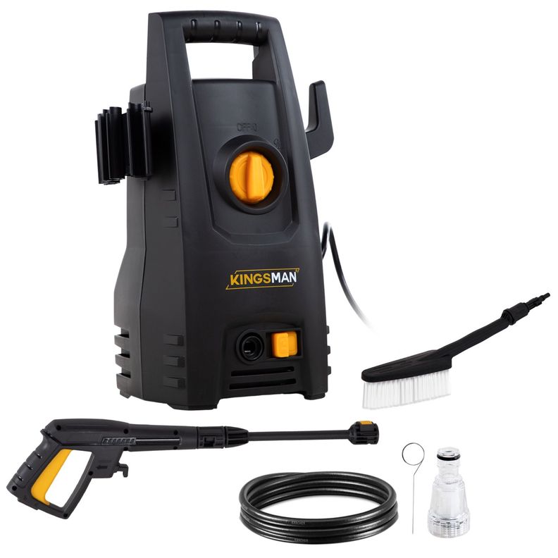 Hidrolavadora Electrica Portatil 1300 Psi 1200w + Accesorios-0