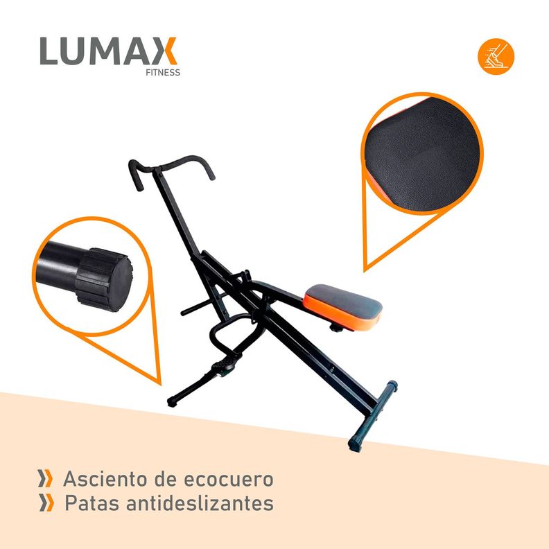 Maquina de Abdominales Lumax Tipo Total-4