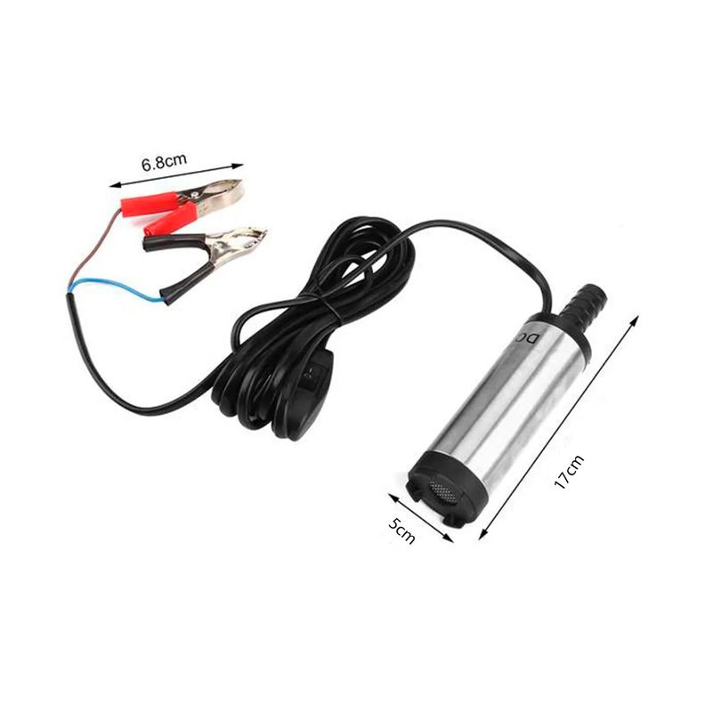 Bomba Sumergible 12v 51mm Para Diesel, Aceite y Agua-1