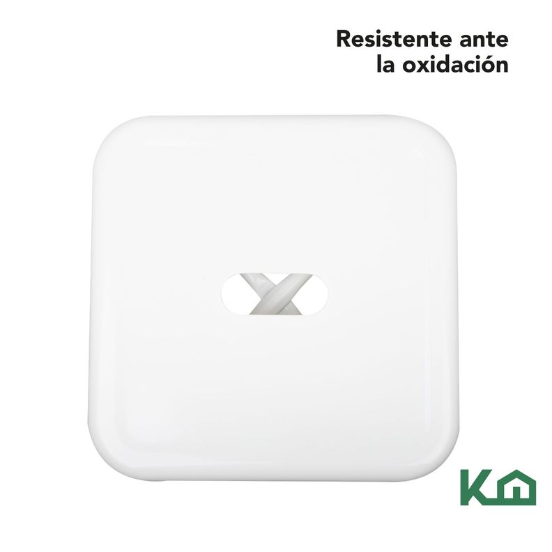 Pack 4 Taburetes Tolix Altos Piso de Bar Blanco-5