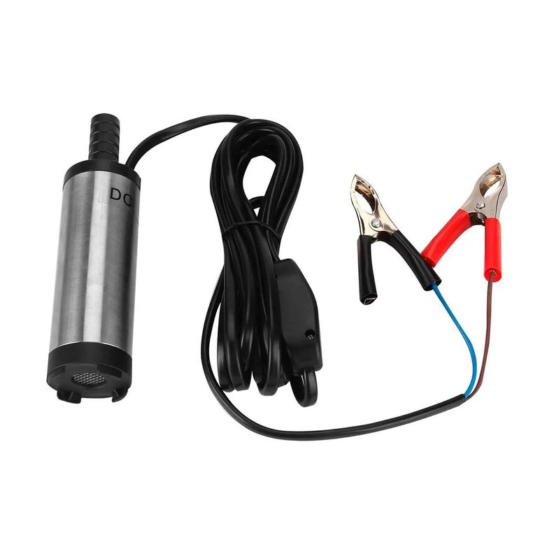 Bomba Sumergible 12v 38mm Para Diesel, Aceite y Agua.-0