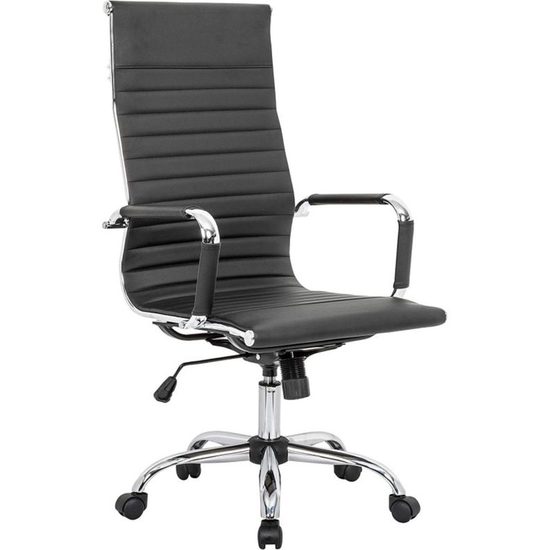 Silla de Oficina Lumax Modelo Taddy Negra-0