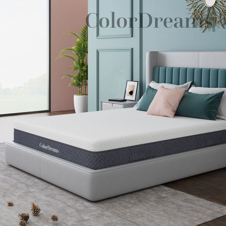 Colchon 2 Plazas Espuma ColorDreams 150x190x23cm-2
