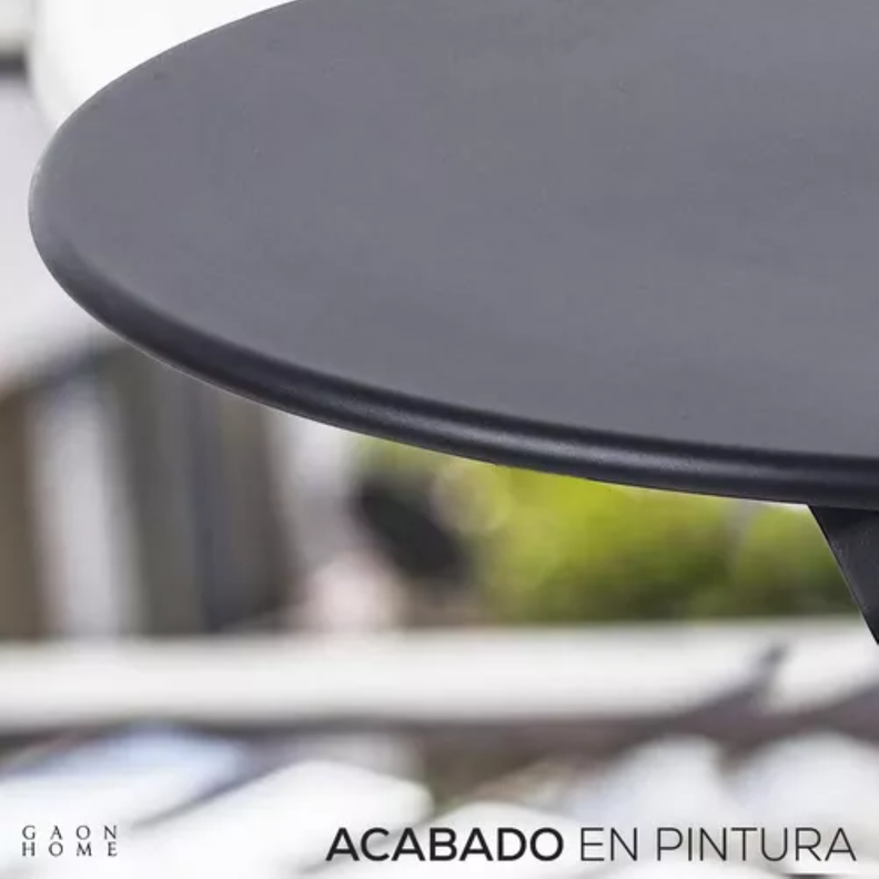 Set De 3 Piezas Para Jardin Mesa Y Sillas Para Exteriores-5