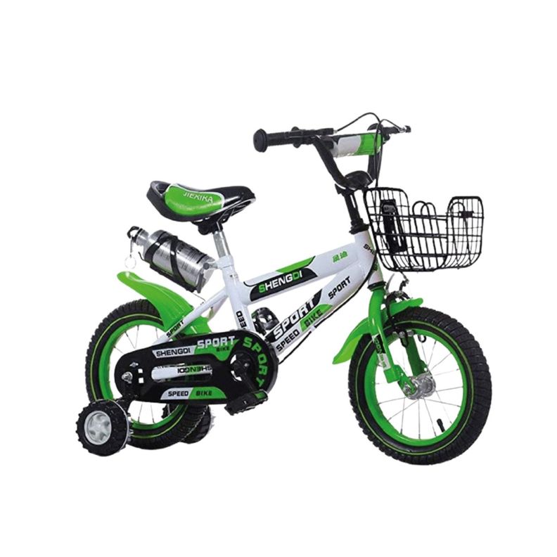 Bicicleta Infantil Lumax Aro 12 Azul Con Rueditas-0