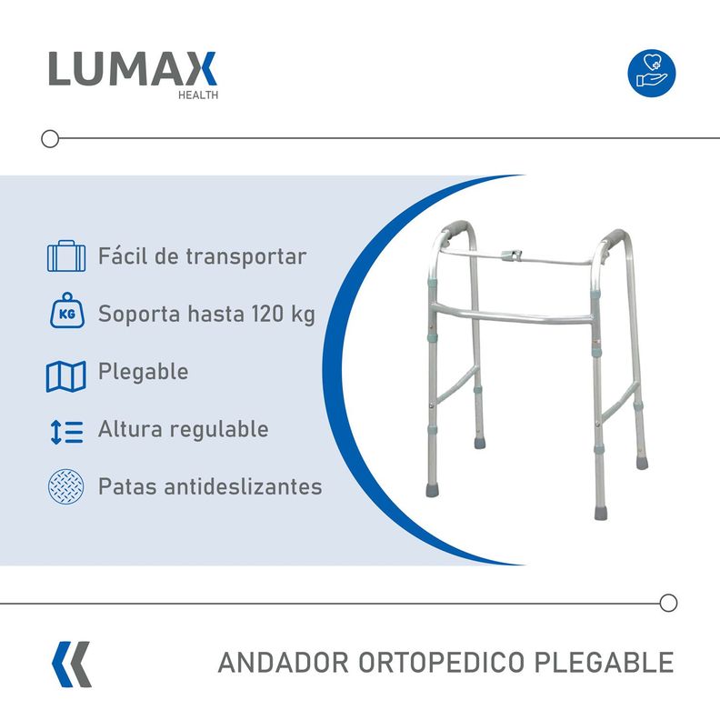 Andador Burrito Ortopedico Plegable-1