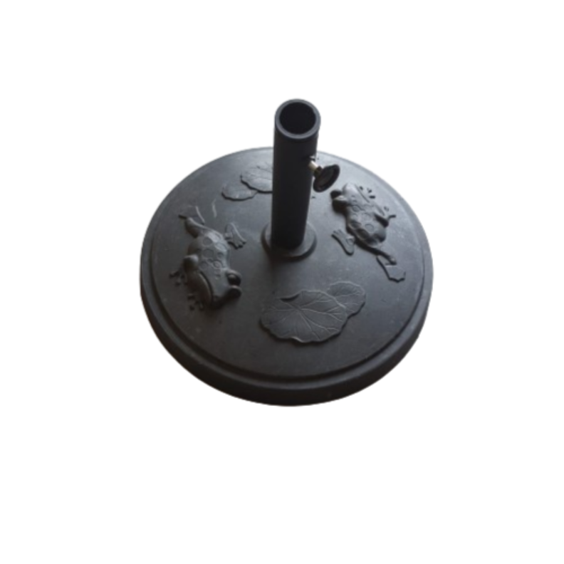 Base Para Quitasol Solida Redonda con diseño-0