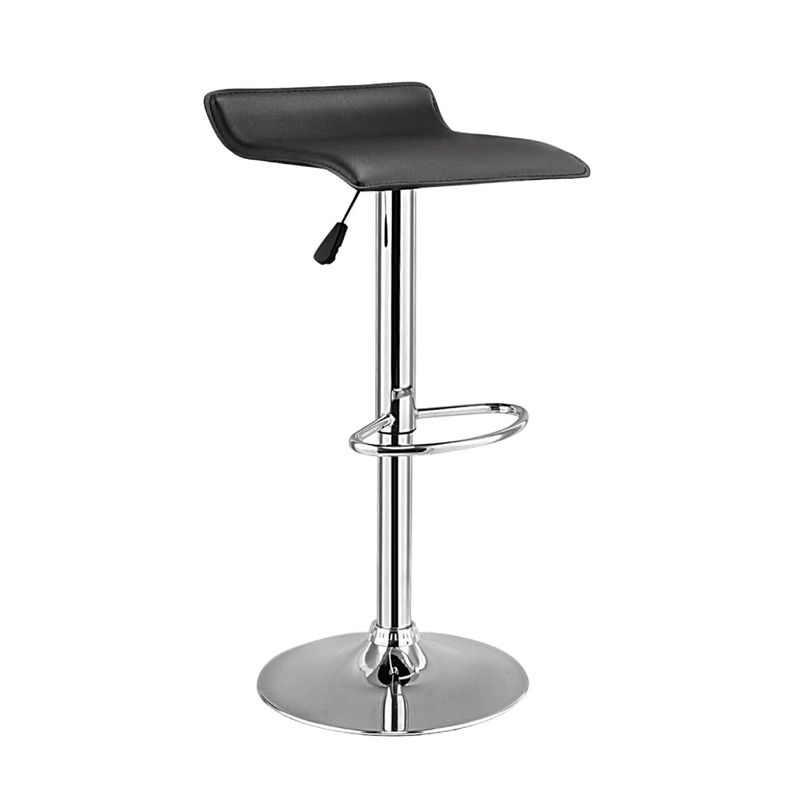 Piso Bar Taburete Rectangular Kai Negro-0