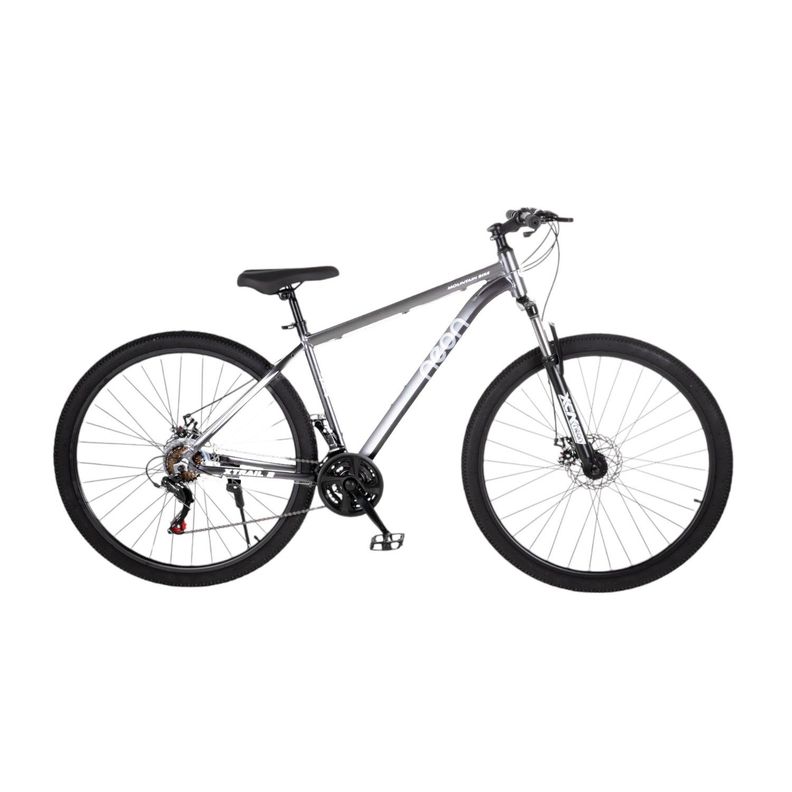 Bicicleta De Montaña Aro 29 Aluminio 21 velocidades Gris-1