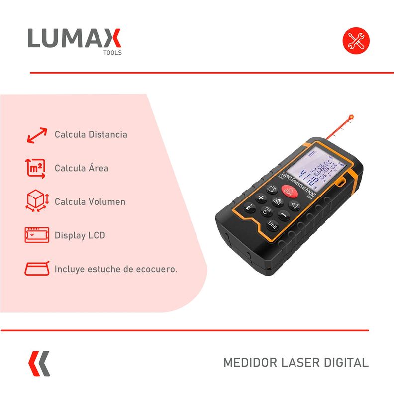 Medidor Laser Digital Lumax Envio Gratis-1