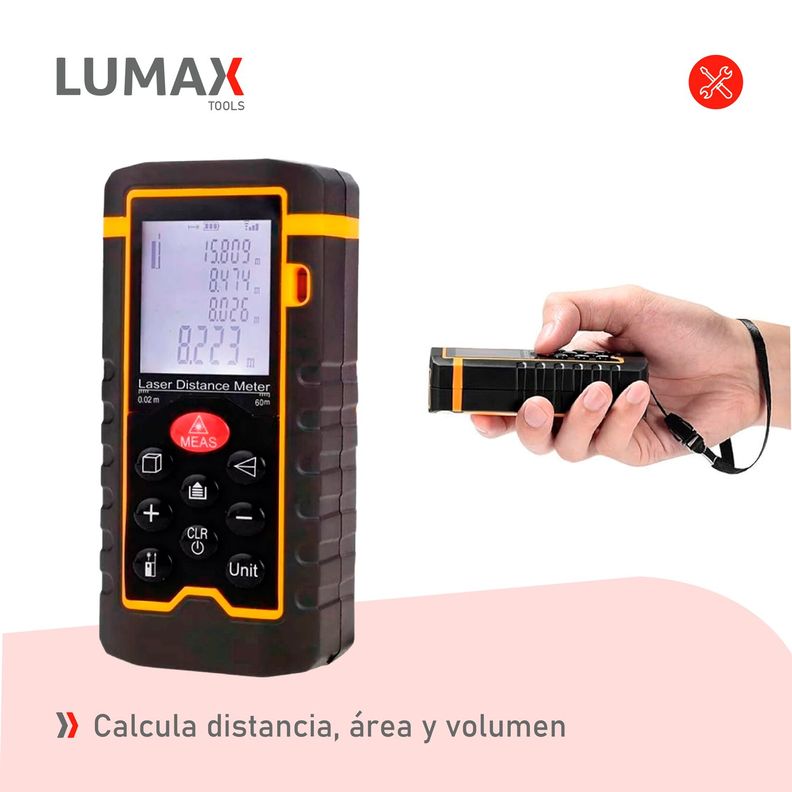 Medidor Laser Digital Lumax Envio Gratis-4