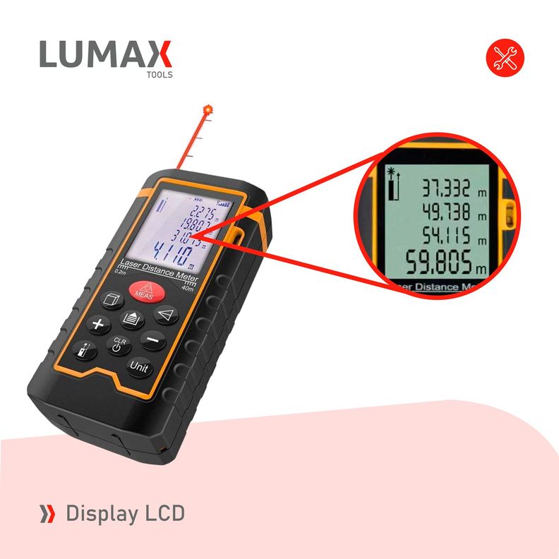 Medidor Laser Digital Lumax Envio Gratis-5