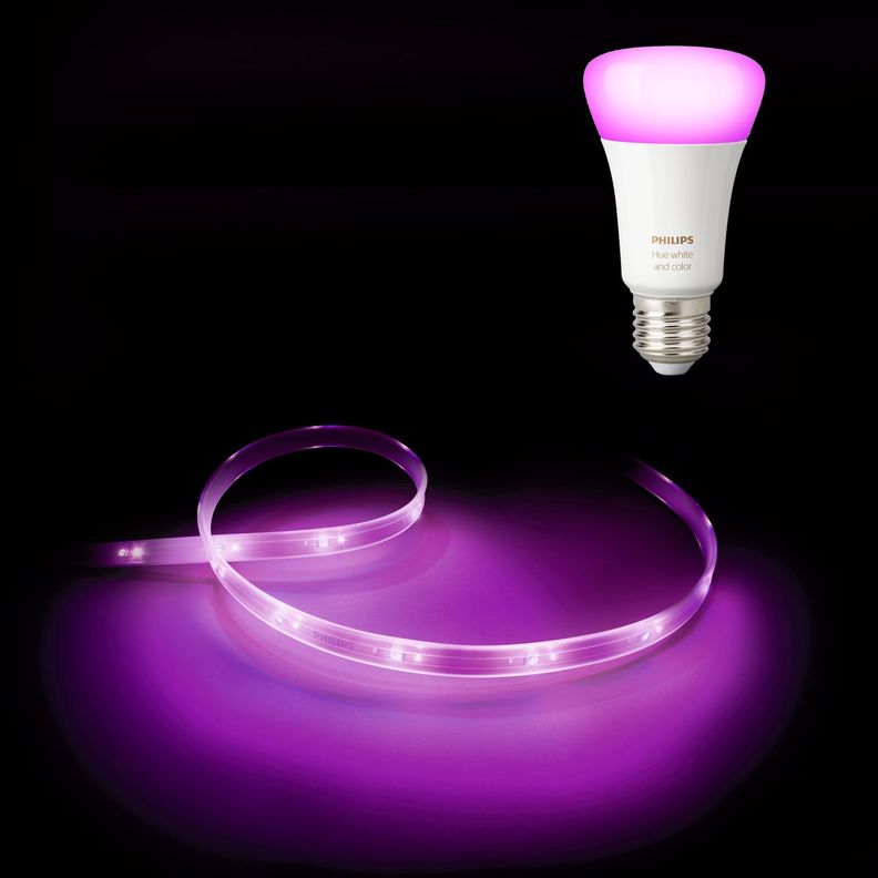 Kit Inicio Philips Hue Colores + 1 Tira LED Hue 2 Metros-3