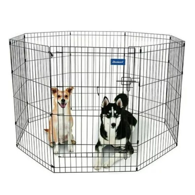 Corral Plegable Pet 90cm Alto 3 Posiciones L (large)-2