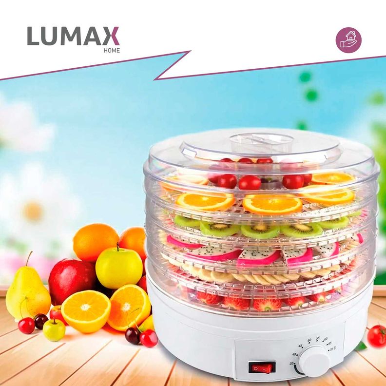 Deshidratador De Alimentos 5 Bandejas Lumax-3