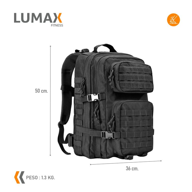 Mochila Tactica Militar Outdoor 45l Impermeable-2