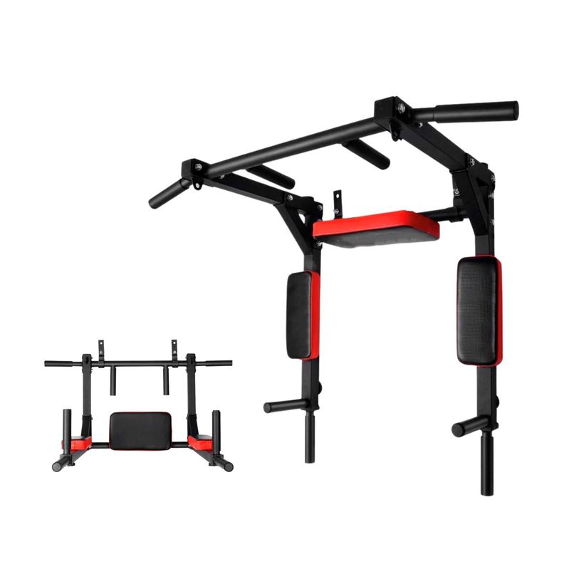 Barra Dominadas Muralla Brazos Abdominales Fitness-0